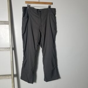 WRANGLER MEN'S DARK GRAY FLEECE LINED OUTDOOR PANTS SIZE 40X30